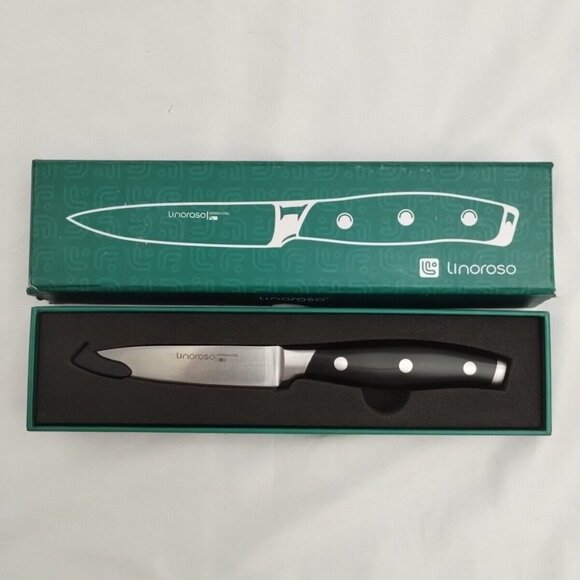 Linoroso CLASSIC 3.5" Professional Kitchen Paring Knife German Stainless Steel - Picture 1 of 6